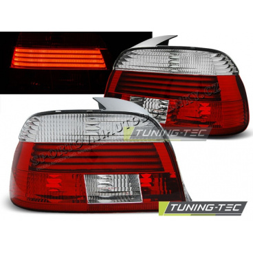 BMW E39 09.2000-06.2003 zadné lampy red white (LDBM04) BMW E39 09.2000-06.2003 zadné lampy red white (LDBM04)
