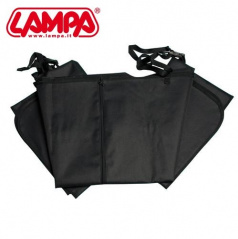 Ochranná deka pre psa 145x150cm čierna