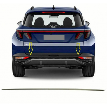 Nerez spodná lišta kufra Hyundai Tucson 2020+ Nerez spodná lišta kufra Hyundai Tucson 2020+