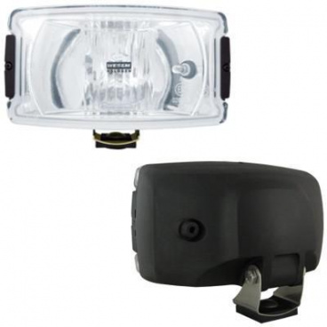 Prídavné diaľkové svetlo hranaté veľké 1 ks Wesa 220 x 123 mm