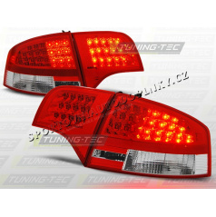 AUDI A4 (B7) SEDAN 2004-08 zadné LED lampy RED WHITE (LDAU53)