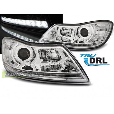 Škoda Octavia 2009-12 predné číre svetlá Daylight chrome DRL (LPSK24) Škoda Octavia 2009-12 predné číre svetlá Daylight chrome DRL (LPSK24)
