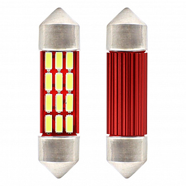 Žiarovky sulfit VERTEX CANBUS 12 SMD 4014 Festoon 39mm White 12V/24V II Žiarovky sulfit VERTEX CANBUS 12 SMD 4014 Festoon 39mm White 12V/24V II