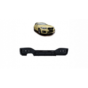 Difúzor BMW 1 F20 F21 Facelift Zadný Lesklá Čierna