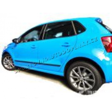 VW Polo 6C, 2015+ 5 dver. po FL - bočné lišty dverí VW Polo 6C, 2015+ 5 dver. po FL - bočné lišty dverí