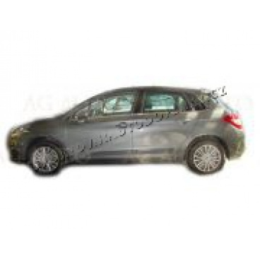 Citroen C4, 2010-, bočné ochranné lišty dverí