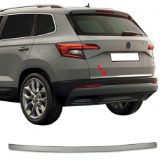 Nerez lišta hrany kufra Omtec Škoda Karoq 2017+