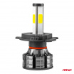 Extra silná LED žiarovka H4 do hlavných svetlometov COB 4Side 2 ks