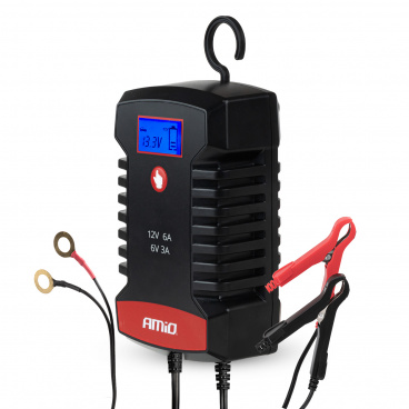 Digitálny usmerňovač AGM GEL STD LFP MAX 6A 6V 12V PRO HOOK Digitálny usmerňovač AGM GEL STD LFP MAX 6A 6V 12V PRO HOOK