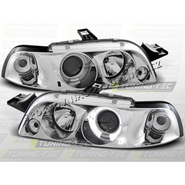 Fiat Punto I 1993-99 predné číre svetlá Angel Eyes chrome (LPFI08) Fiat Punto I 1993-99 predné číre svetlá Angel Eyes chrome (LPFI08)