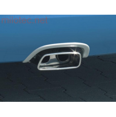 Koncovka výfuka s orámovaním, Škoda Roomster benzín