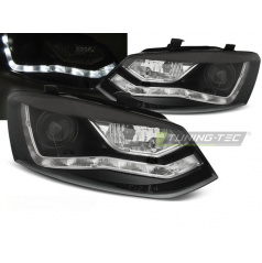 VW Polo 6R 09-03.14 predné číre svetlá Daylight black (LPVWN6)