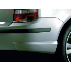 Škoda Fabia Combi, Sedan Facelift zadné rozšírenie nárazníka 2 ks, ABS-čierny