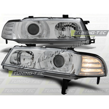 Honda Prelude 1992-97 Predné číre svetlá Angel Eyes chrome (LPHO10) Honda Prelude 1992-97 Predné číre svetlá Angel Eyes chrome (LPHO10)