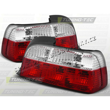 BMW E36 1990-99 zadné lampy red white (LTBM02)
