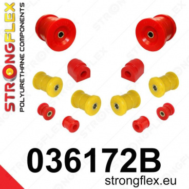 BMW rad 7 Strongflex zostava silentblokov len pre zadnú nápravu 8 ks BMW rad 7 Strongflex zostava silentblokov len pre zadnú nápravu 8 ks