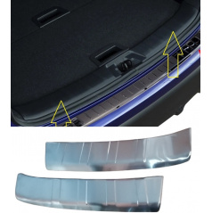 Nerez kryt nákladovej hrany kufra Nissan Qashqai 2017-21