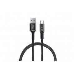Kábel USB microUSB s LED diódou 1 m UC-11