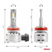 Automobilové LED žiarovky série X2 H8 H9 H11 H16 6500K Canbus