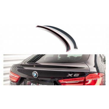 Predlžovací spojler BMW X6 F16 F86 M-Pack 3D v.2 Lesklá čierna