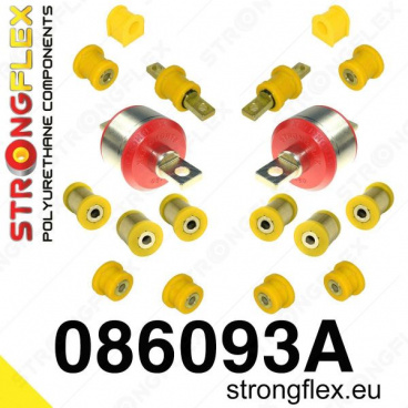 Honda Civic 1996-2000 Strongflex Šport zostava silentblokov len pre zadnú nápravu 18 ks