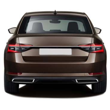 Nerez difúzory výfuku Škoda Superb III 2015-20 (2-dielna sada) Nerez difúzory výfuku Škoda Superb III 2015-20 (2-dielna sada)