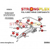 Honda Civic 1992-95 Strongflex zostava silentblokov len pre zadnú nápravu 22 ks