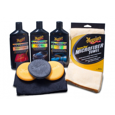 Meguiar 's Ultimate Care Kit kompletná sada pre renováciu, leštenie a ochranu laku Meguiar 's Ultimate Care Kit kompletná sada pre renováciu, leštenie a ochranu laku