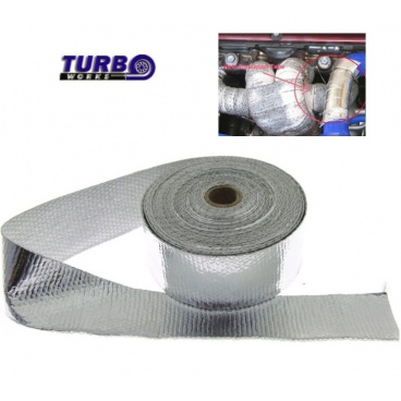 Thermopáska páska s hliníkovou vrstvou 5 cm šírka X 10 m dĺžka x 1 mm hrúbka Thermopáska páska s hliníkovou vrstvou 5 cm šírka X 10 m dĺžka x 1 mm hrúbka