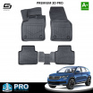 Gumový set 3D presných autokobercov Škoda Kodiaq 2017-24 vrátane krytu zadnej strednej časti