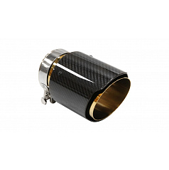 Koncovka tlmiča 101mm vstup 76mm Carbon Gloss