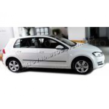 VW Golf VII 2011+ hatchback bočné ochranné lišty dverí