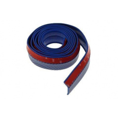 Univerzálny spodný pružný lip s podlepením modrý karbón vzor