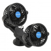 Ventilátor Mitchell duo - na prísavku 2x108 mm 12V