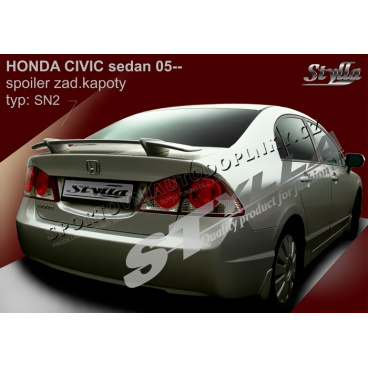 Honda Civic sedan 05+ spoiler zadnej kapoty (EÚ homologácia) Honda Civic sedan 05+ spoiler zadnej kapoty (EÚ homologácia)