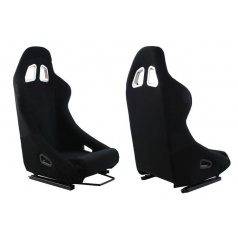 Športová pevná škrupina A1 RACING SIGMA čierna (látková)