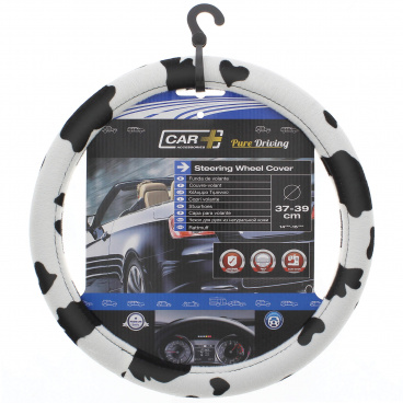 Poťah volanta s imitáciou jemnej srsti 37-39 cm