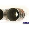 Stredný výfukový medzitlmič Turbowork s rozdvojením na 2 výstupy