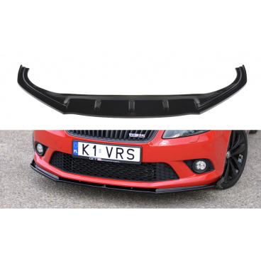 Spoiler pod predný nárazník pre Škoda Fabia RS Mk2, Maxton Design (plast ABS bez povrchovej úpravy) Spoiler pod predný nárazník pre Škoda Fabia RS Mk2, Maxton Design (plast ABS bez povrchovej úpravy)