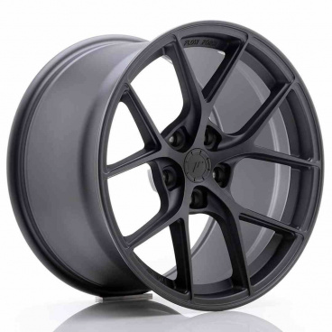 JR Wheels SL01 18x10,5 ET25 5x120 Matná Gun Metal JR Wheels SL01 18x10,5 ET25 5x120 Matná Gun Metal