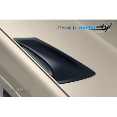 Výduchy kapoty - čierný dezén Škoda Octavia II