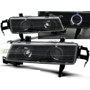 Honda Prelude 02.92-01.97 predné číre svetlá Angel Eyes black (LPHO09) Honda Prelude 02.92-01.97 predné číre svetlá Angel Eyes black (LPHO09)