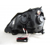 Renault Clio II 06.2001-09.2005 přední čirá světla Angel Eyes CCFL black
