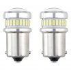 LED žiarovka canbus biela 24SMD + 3030 6SMD 1156 (R5W, R10W) P21 BIELE 12V/24V