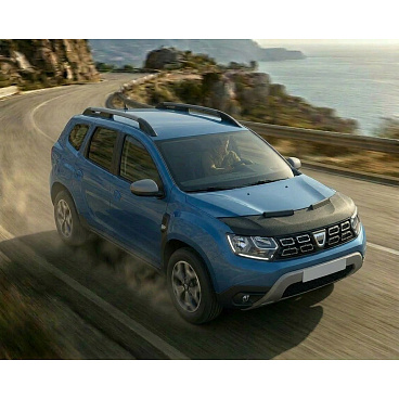 Prevlek prednej časti kapoty čierny karbón Dacia Duster 2018+