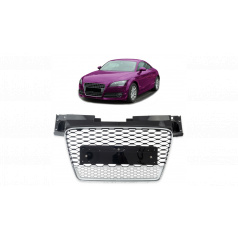 Gril Audi TT 8J Strieborný Mat & Lesklá Čierna