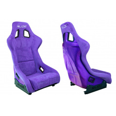 Športové kreslo SLIDE KS2 Premium Purple Velur Purple Glitter