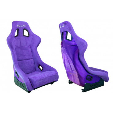 Športové kreslo SLIDE KS2 Premium Purple Velur Purple Glitter Športové kreslo SLIDE KS2 Premium Purple Velur Purple Glitter