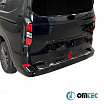 Leštený nerezový kryt hornej hrany zadného nárazníka VW T7 Transporter, Ford Tourneo Custom