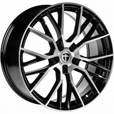 Alu kolo Tomason TN23 8,5x19 5X112 ET35 čierne, leštený top